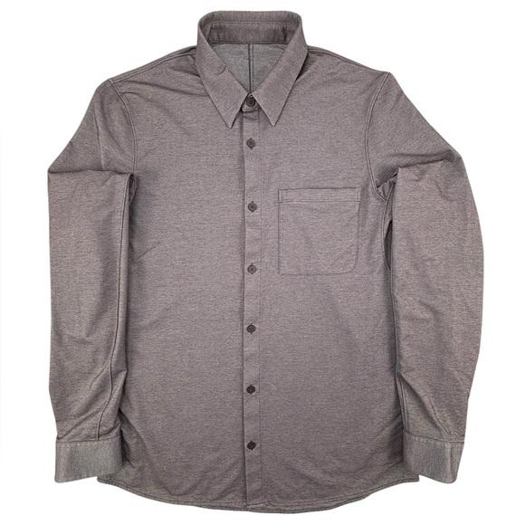 Lululemon-‎ Commission Long Sleeve Shirt- Medium- Like New!! - Picture 1 of 3